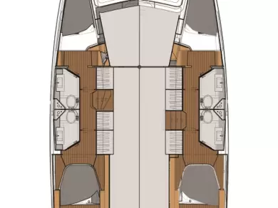 Pronájem Katamarán Fountaine Pajot s licencí