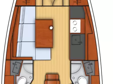 Bénéteau Oceanis 38.1 jednotlivci a charterové společnosti v Fethiye