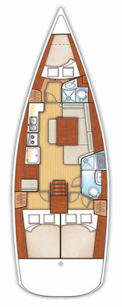 Pronájem jachty v Deme of Volos -Bénéteau Oceanis 40 na Samboatu