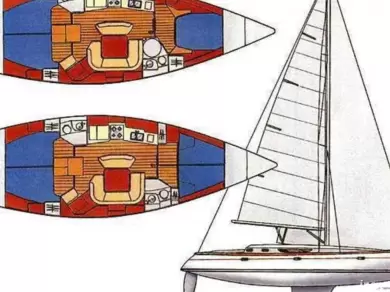 Pronájem Plachetnice v Deme of Volos -Jeanneau Sun Odyssey 45.1