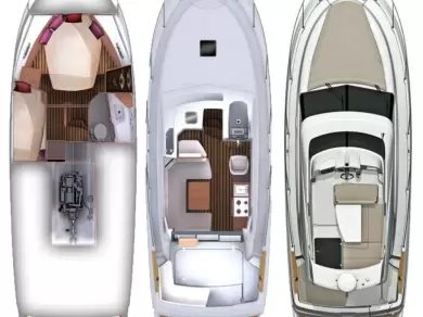 Pronájem jachty v Split -Bénéteau Antares 30 na Samboatu