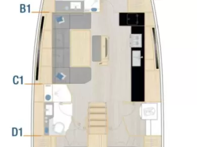 Pronájem lodi Hanse Hanse 460 v Kaštela na Samboatu