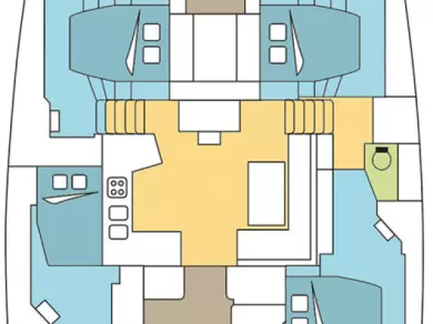 Lagoon Lagoon 52 F jednotlivci a charterové společnosti v Pirovac