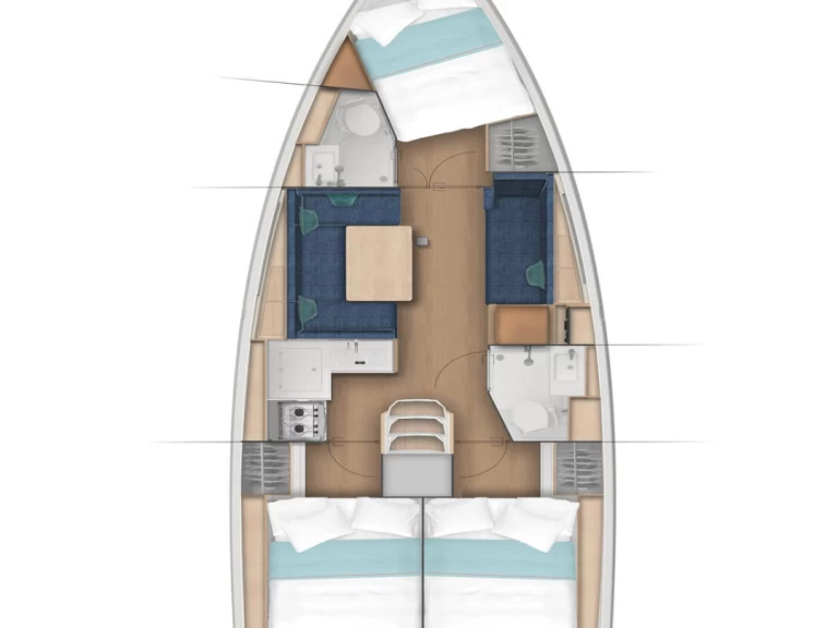 Pronájem lodi Gouvia lákavé ceny Sun Odyssey 380