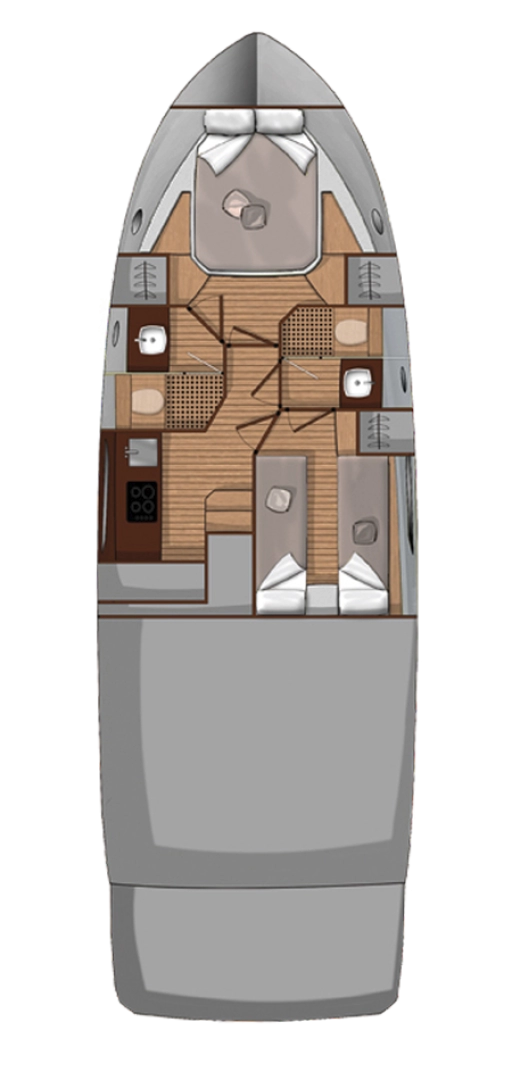 Pronajmout Motorová loď se skipperem či ne Sessa Marine v Sukošan