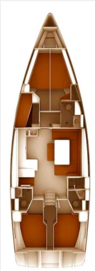 Pronájem Plachetnice v Donji Seget -Bavaria Cruiser 51