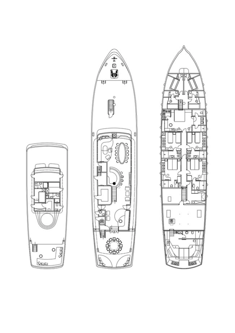 Pronájem lodi Custom Made Corsario v Split na Samboatu