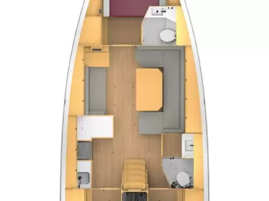 Pronájem lodi Fethiye lákavé ceny Bavaria C42