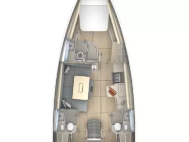 Pronájem lodi Fethiye lákavé ceny Dufour 41