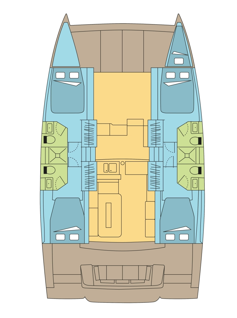 Pronájem jachty v Parham Town -Bali Bali 4.2 na Samboatu