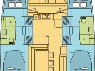 Pronájem lodi Bali Bali 4.2 v Marsh Harbour na Samboatu