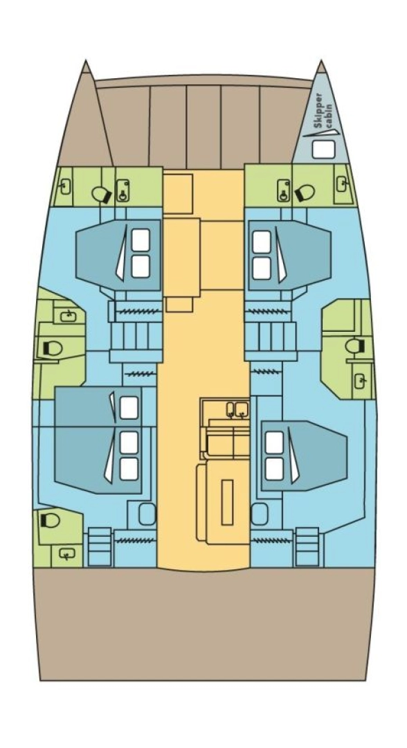 Pronájem lodi Bali Bali 4.8 v Saint George's na Samboatu