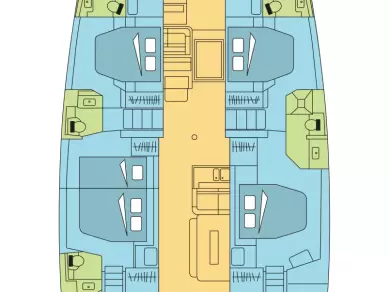 Pronájem jachty v Marsh Harbour -Bali Bali 4.8 na Samboatu
