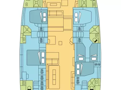 Pronájem jachty v Raiatea Island -Bali Bali 5.4 na Samboatu