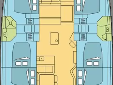 Pronájem jachty v Raiatea Island -Bali Bali 5.4 na Samboatu