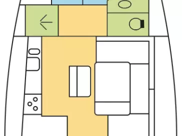 Pronajmout si Bavaria Cruiser 46 v Donji Seget