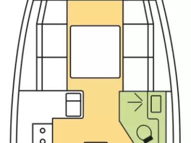 Pronájem jachty v Zaton -Dufour Dufour 360 Grand Large na Samboatu