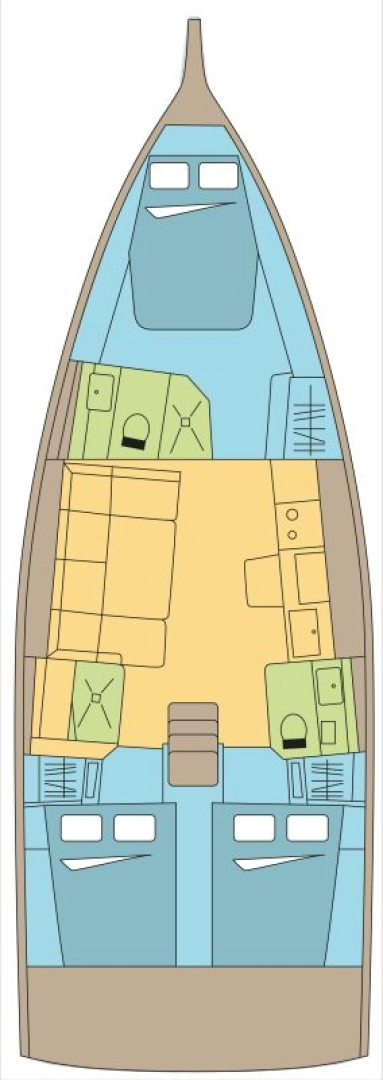 Dufour Dufour 41 jednotlivci a charterové společnosti v Jolly Harbour