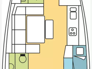 Pronájem Plachetnice v Le Marin -Dufour Dufour 430 Grand Large