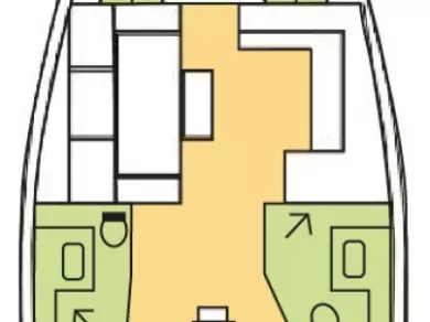 Pronájem Plachetnice v Pozzuoli -Dufour Dufour 470