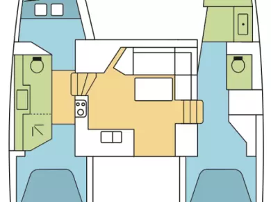 Pronájem jachty v Nassau -Fountaine Pajot Lucia 40 na Samboatu