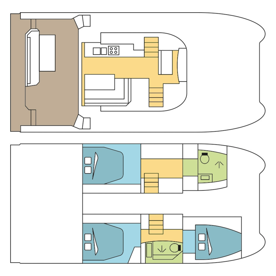 Pronájem lodi Fountaine Pajot Fountaine Pajot MY 37 v Airlie Beach na Samboatu