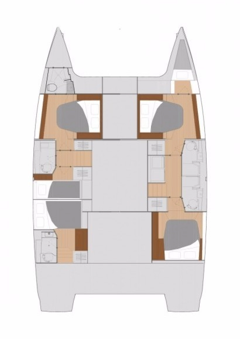 Pronájem Katamarán v Le Marin -Fountaine Pajot Saona 47