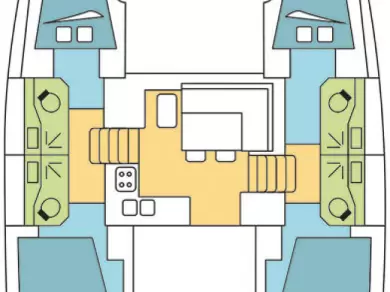 Pronajmout Katamarán se skipperem či ne Lagoon v Jolly Harbour