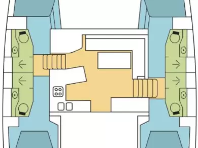 Pronájem Katamarán Lagoon s licencí