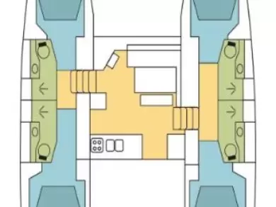 Pronájem jachty v Pozzuoli -Lagoon Lagoon 46 na Samboatu