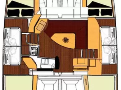 Pronájem Katamarán Fountaine Pajot s licencí