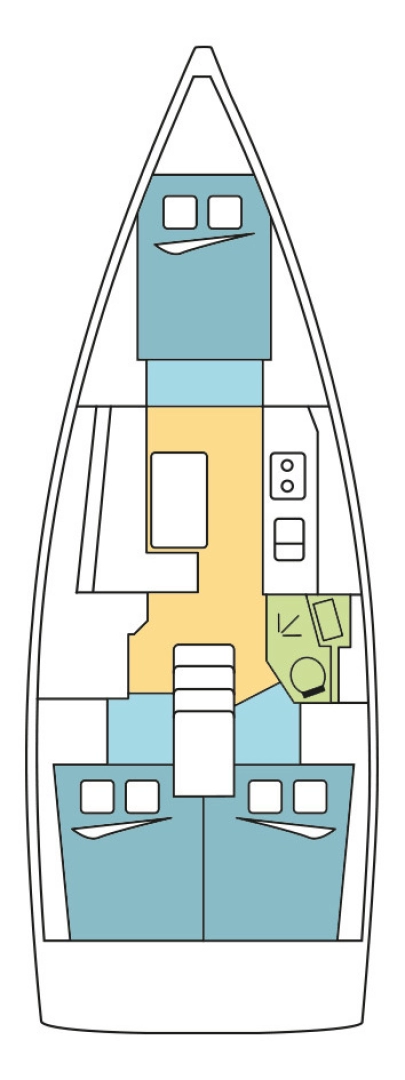 Pronájem Plachetnice Bénéteau s licencí