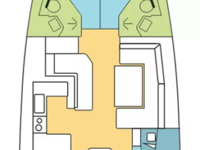 Pronajmout si Bénéteau Oceanis 51.1 v Anse Marcel