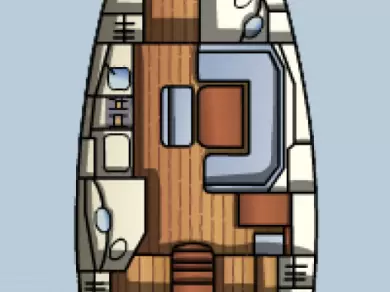Pronájem jachty v Betina -Elan Elan 40 na Samboatu