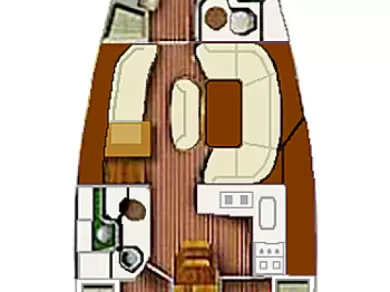 Pronájem Plachetnice v Betina -Jeanneau Sun Odyssey 40