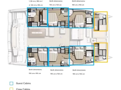 Pronajmout Katamarán se skipperem či ne Bali v Kaštela