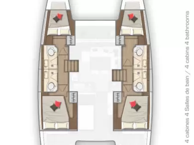 Pronájem lodi Lagoon Lagoon 40 v Primošten  na Samboatu