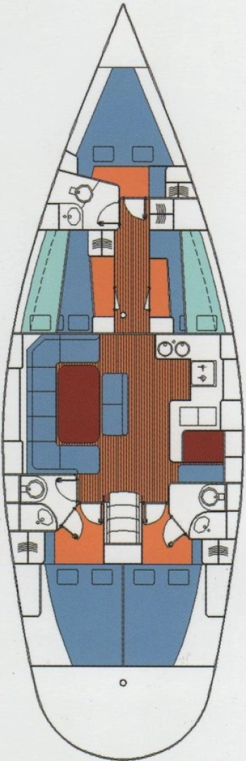 Alfa Sailing Yachts Alfa 51 jednotlivci a charterové společnosti v Paros (ostrov)