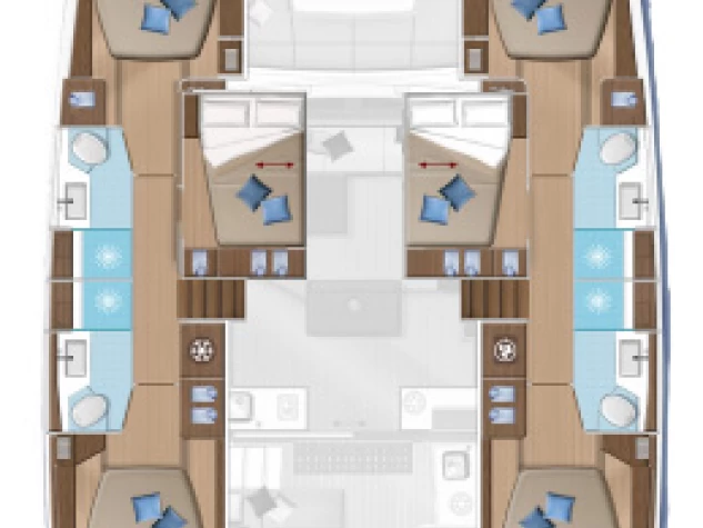 Pronájem jachty v Lavrio -Lagoon Lagoon 50 na Samboatu