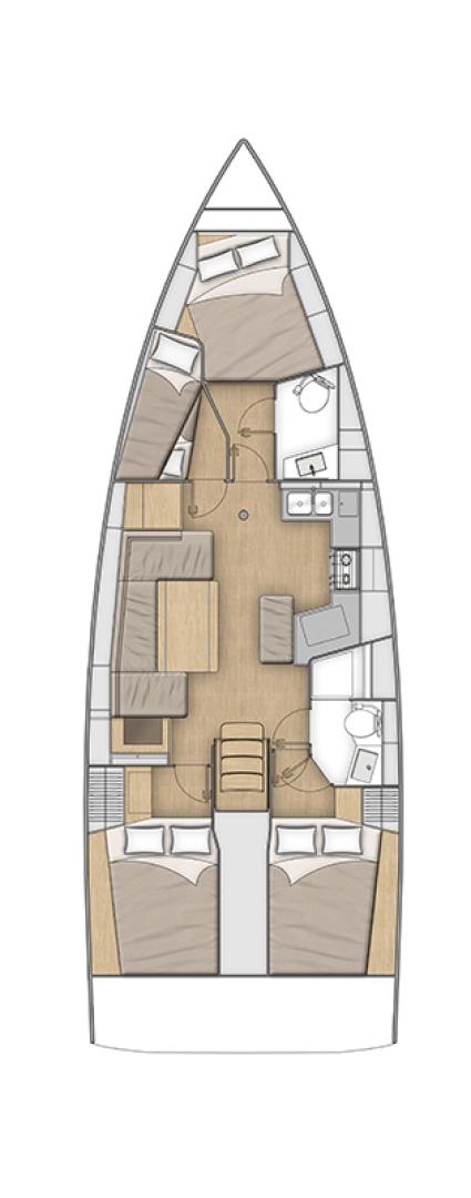 Pronajmout si Bénéteau Oceanis 40.1 v Alimos