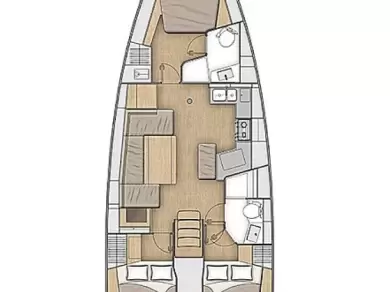 Pronájem lodi Lefkáda lákavé ceny Oceanis 40.1