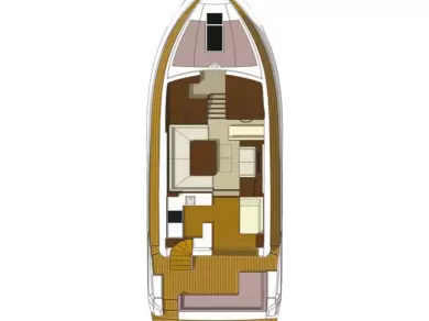 Pronájem jachty v Rogoznica -Galeon Galeon 550 Fly na Samboatu