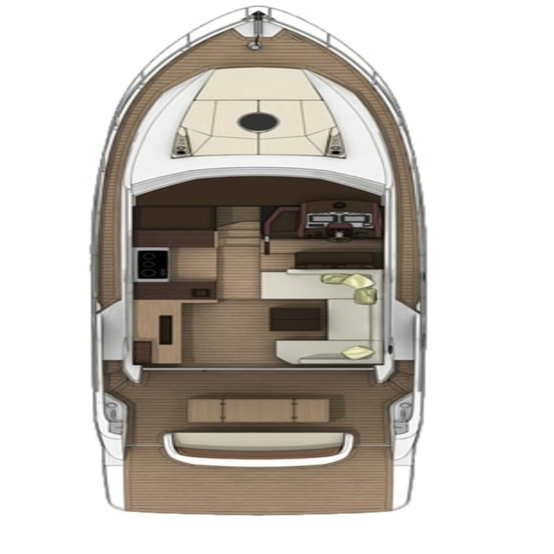 Pronajmout si Sessa Marine Sessa Fly 47 v Rogoznica