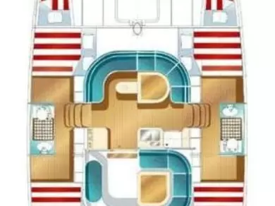 Pronájem Katamarán v Corazón de Jesús Island -Nautitech Nautitech 40 Open 