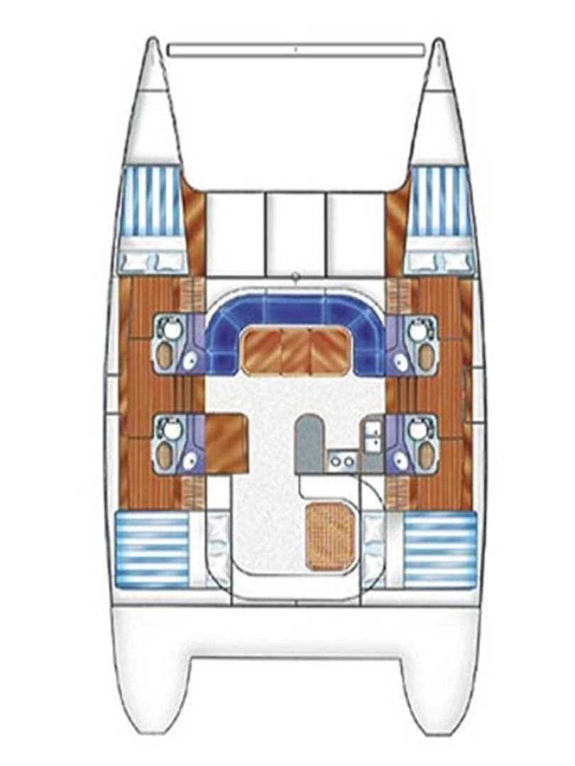 Pronájem lodi Nautitech Nautitech 44 v Corazón de Jesús Island na Samboatu