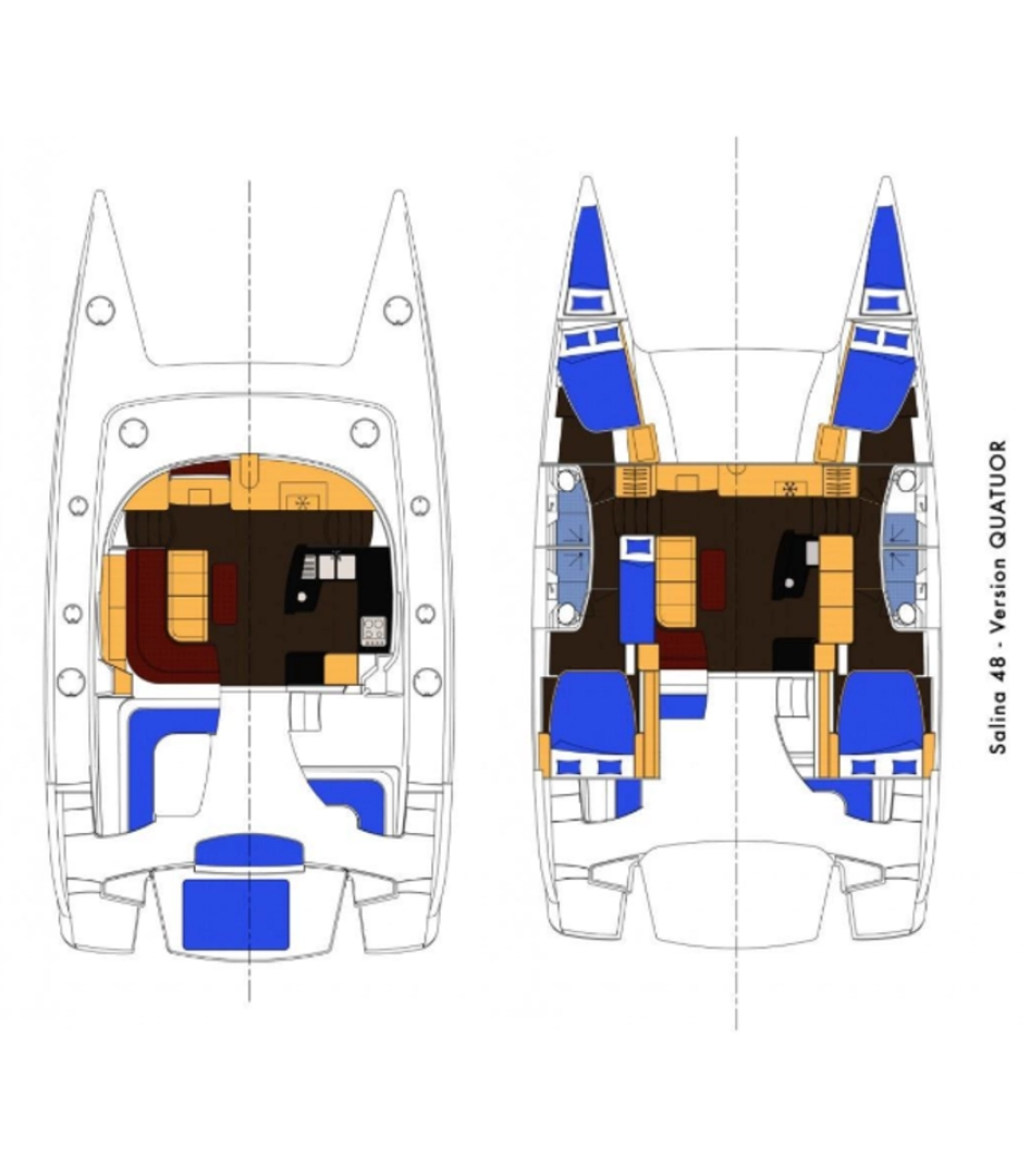 Pronajmout Katamarán se skipperem či ne Fountaine Pajot v Corazón de Jesús Island