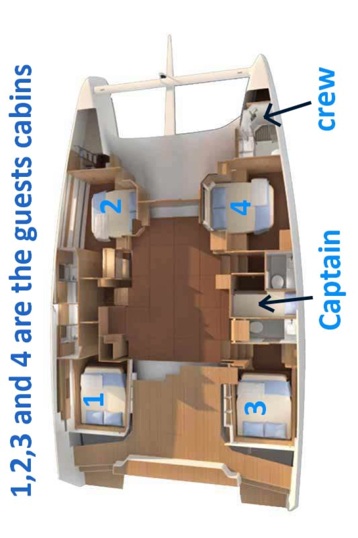 Pronajmout Katamarán se skipperem či ne Dufour v Capo d'Orlando