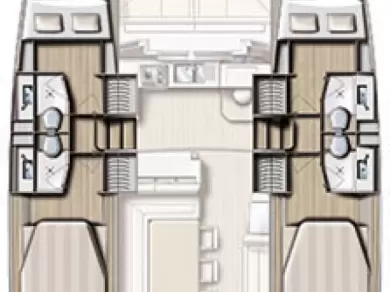Pronájem Katamarán Bali s licencí
