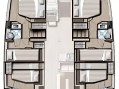 Pronájem lodi Bali Bali 4.8 v Alimos na Samboatu