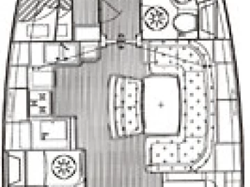 Pronájem jachty v Ávdira -Bavaria Cruiser 46 na Samboatu